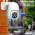 Security Monitoring Two-Channel Audio Waterproof 811 HD 1080P Outdoor WiFi Network Camera