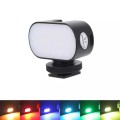Multi-Colour RGB Light LED Fill Light for Vlogging Photography with Tripod Attachment Base