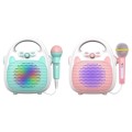 Bluetooth Kids Karaoke Machine Speaker with 1 Microphone Girls Boys Toys