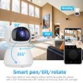 Home Security IP Smart PTZ Two Way Audio Surveillance Recording HD WiFi Camera 2.4G/5G