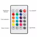 E27 Wireless Bluetooth LED Light Speaker Bulb RGB Music Playing Remote Control Adjustable Colors