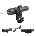 Green dot laser sight outside adjust rifle gun scope 2 switch rail mounts box set