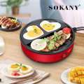 Home Sandwich Maker Barbecue Machine Omelette Pan 3 in 1 Electric grill