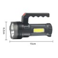 Outdoor LED Hand Lamp COB Strong Light USB Rechargeable Flashlight