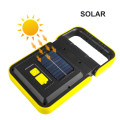 USB Rechargeable COB Work Lights Solar Powered LED Floodlights