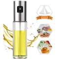Glass Spray Bottle Barbecue Cooking Oil Stainless Steel Spray Bottle