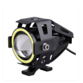 CREE LED Headlamp Light with Angel Eyes Light for Motorcycle U7 10W