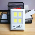 Portable 4 COB LED Wall Light Switch Magnetic with Step less Dimming [Battery operated]