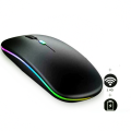 WIFI Mouse Rechargeable Wireless For Laptop Ipad Macbook Computer LED Light
