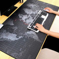 World Map Gaming Anti-slip Mouse Pad Very large MousePAD stitched edge
