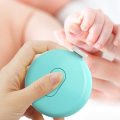 Electric Baby Nail Trimmer Kids Nail Polishing Tool Baby Manicure Scissors