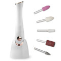 Electric Nail File Professional Manicure Pedicure Kit with Stand 5in1