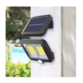 Waterproof Emergency LED Light 108 COB Motion Sensor Rechargeable Solar Wall Light