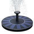 1.4W Solar Powered Bird Bath Fountain Pump Solar Panel Kit Water Pump Outdoor Watering Submersible