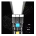 Usb Charge Flashlight Super Bright LED Light 4 Core