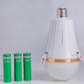 LED Smart Emergency Bulb Light Battery Removable Outdoor Rechargeable Light 30W