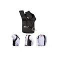 Men`s Leather Case Shoulder Strap Messenger Bag Underarm Shoulder Bag Cell Phone Pouch Tactical Bag