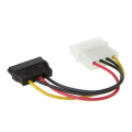 4-Pin Molex IDE Female to 15-Pin SATA Conversion Cable Power Cable for SATA SSD