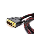 High speed DVI cable 1.5M Gold Plated Plug Male-Male DVI TO DVI 24+1 cable 1080p for LCD DVD HDTV