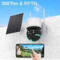 Wireless Solar Camera WiFi Security Camera System Rechargeable Battery