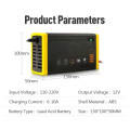Car Battery Charger 12V 6A Intelligent Charging Repair Pulse Type Dual-Mode Battery