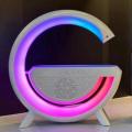 AE-8 RGB Lights Table Lamp Bluetooth Speaker With Wireless Charger