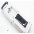 High Quality USB Rechargeable Battery Solar Flashlight