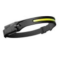 LED Headlight Lightweight Silicone XPE COB Headlamp for Fishing Camping