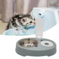 Practical Cat Food Bowl Double Drinking Convenient Pet Cat And Dog Food Feeding Water Bowl