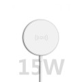 15W Wireless Magnetic Charger for iPhone  X / 11 / 12 - USB-C