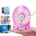 Portable Rechargeable 1200Mah Mini Fan