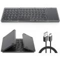 Wireless Bluetooth Keyboard With Touch Mouse Pad