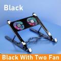 Dual Fan Foldable Laptop Holder