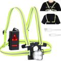 Rechargeable LED Running Chest Strap Light