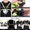 Rechargeable LED Running Chest Strap Light