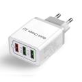 3 USB Fast Smart Charger 2 in 1 Meter Cable Link