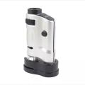Magnifier Pocket Microscope Monocular Zoom HD Tickets LED Lighted Handheld