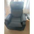 Single recliner couch