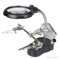 HELPING HAND MAGNIFIER LED LIGHT WITH SOLDERING STAND