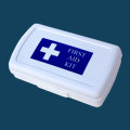 HIKERS FIRST AID KIT IN PLASTIC BOX