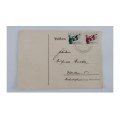 1935 -  Deutche Reich - 6 and 15Pfg - Postcard -  See details