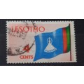 1971 - WM - Lesotho - 4 cents - Flags