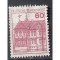 1979 -  Unused - Germany  - Deutsche Bondespost - 60 - Palaces & Castles