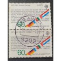 1982 -  Pair - Germany  - Deutsche Bondespost - 60 - Europa Stamps