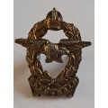 South African Army WW2 South African Air Force SAAF Africa Corps Cap Badge