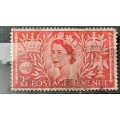 1953 - GB - 2½P - The Crowning of Queen Elizabeth II