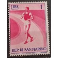 1954 - San Marino -  Unused -  WM - 1 - Sport
