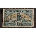 1942 - South Africa - WM - 1½ - Gold Mine