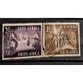 1952 - South Africa - WM - 2, 1 - The 300th Anniversary of the Landing of Van Riebeeck