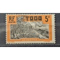 1924 - Togo -  Unused - 5 - Palm Trees